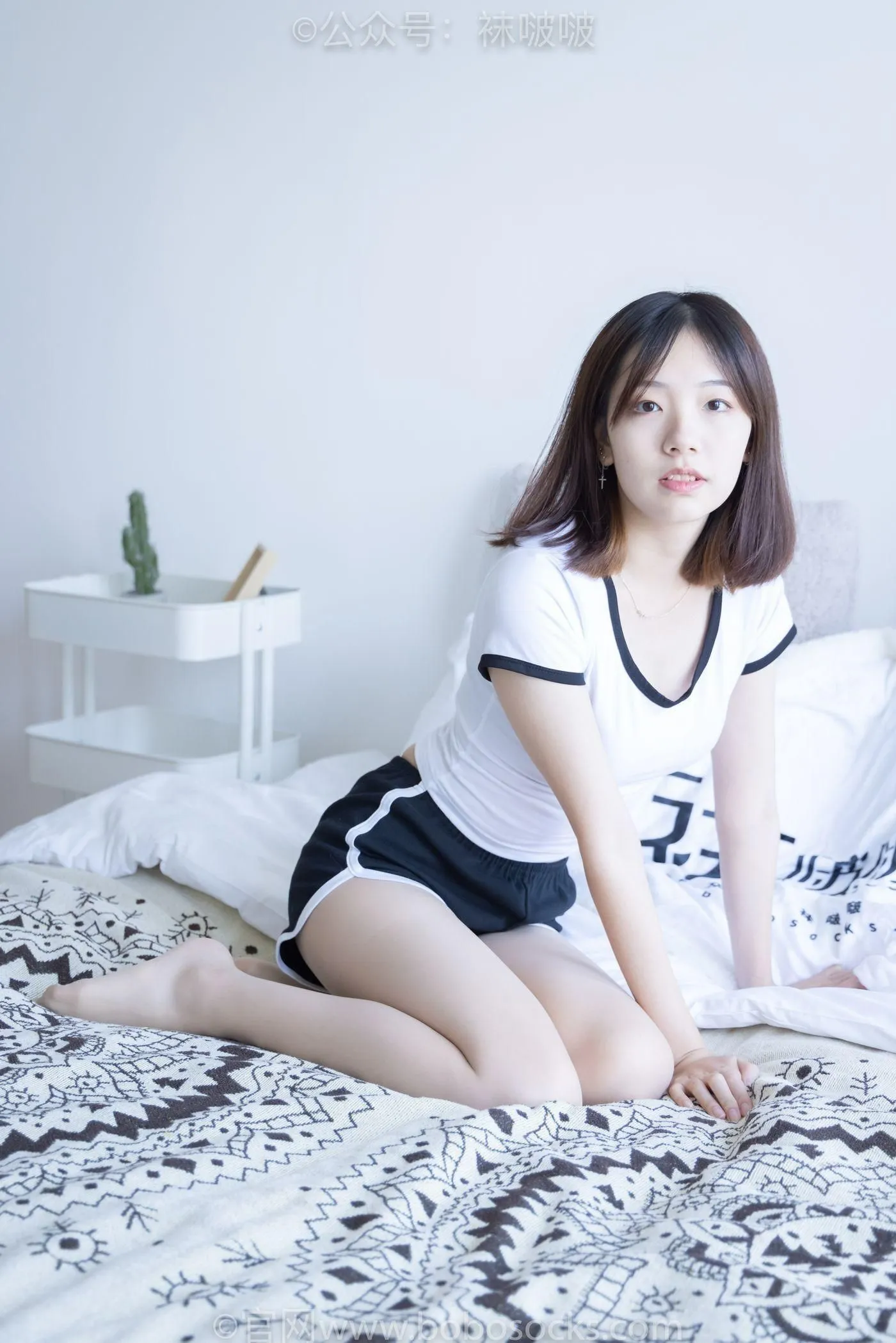 [BoBoSocks袜啵啵]NO.026 小甜豆-体操服、空军一号、白棉袜、肉丝 [149P]插图